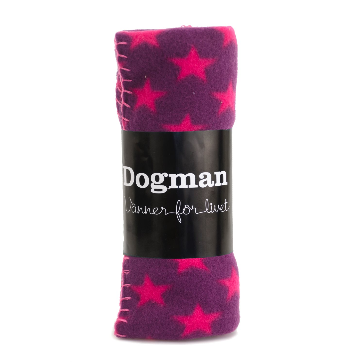 Dogman Fleecefilt Star, Lila - 2