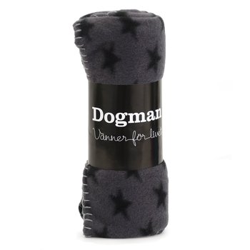 Dogman Fleecefilt Star, Grå