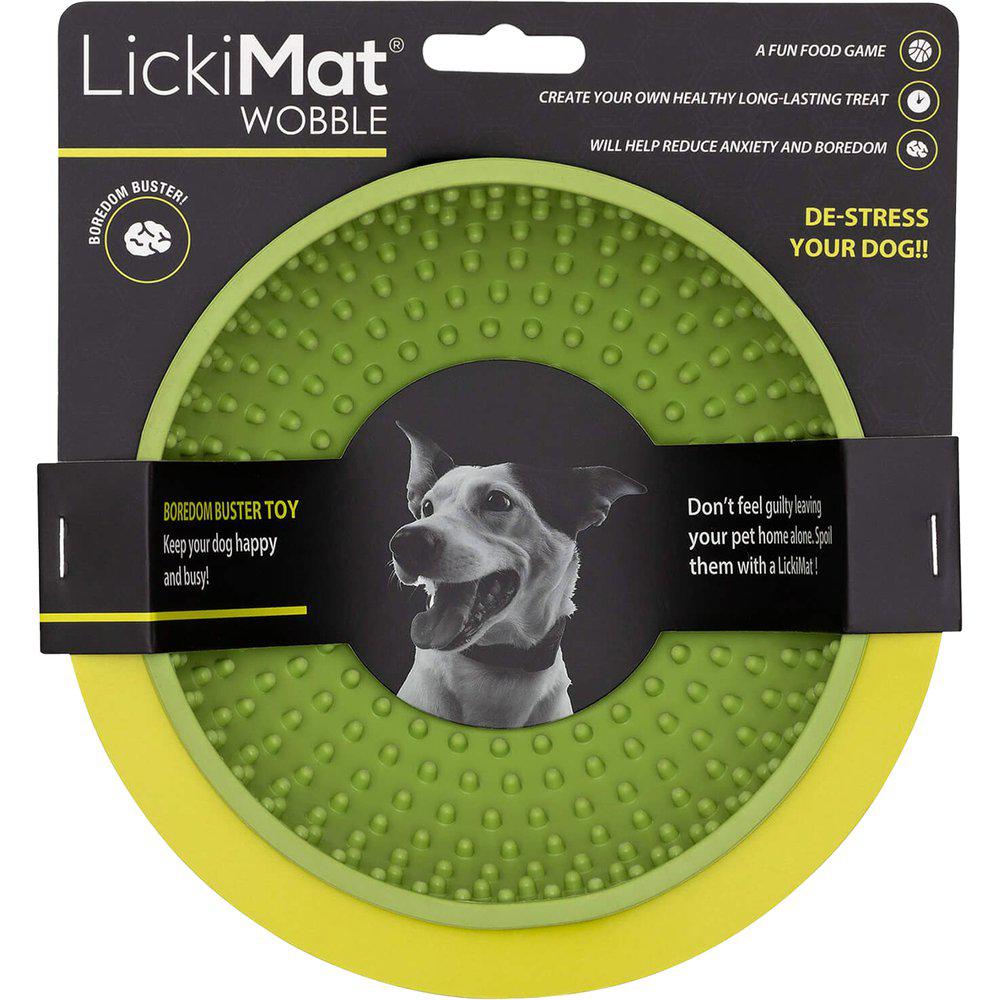 LickiMat Wobble Matskål Grön