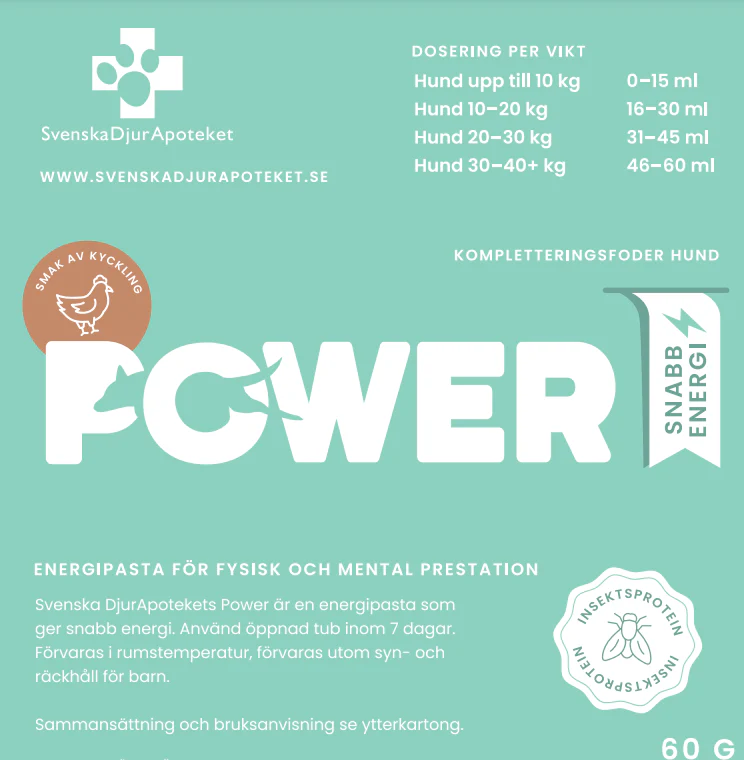 Svenska Djurapoteket Power Kyckling 60g - 3