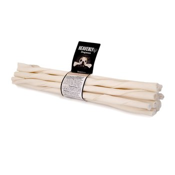 Dogman Heavenly Tuggpinnar Naturell 25cm, 10-pack