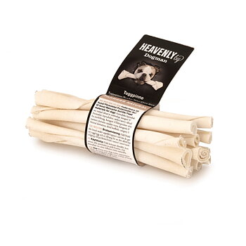Dogman Heavenly Tuggpinnar Naturell 12.5cm, 10-pack