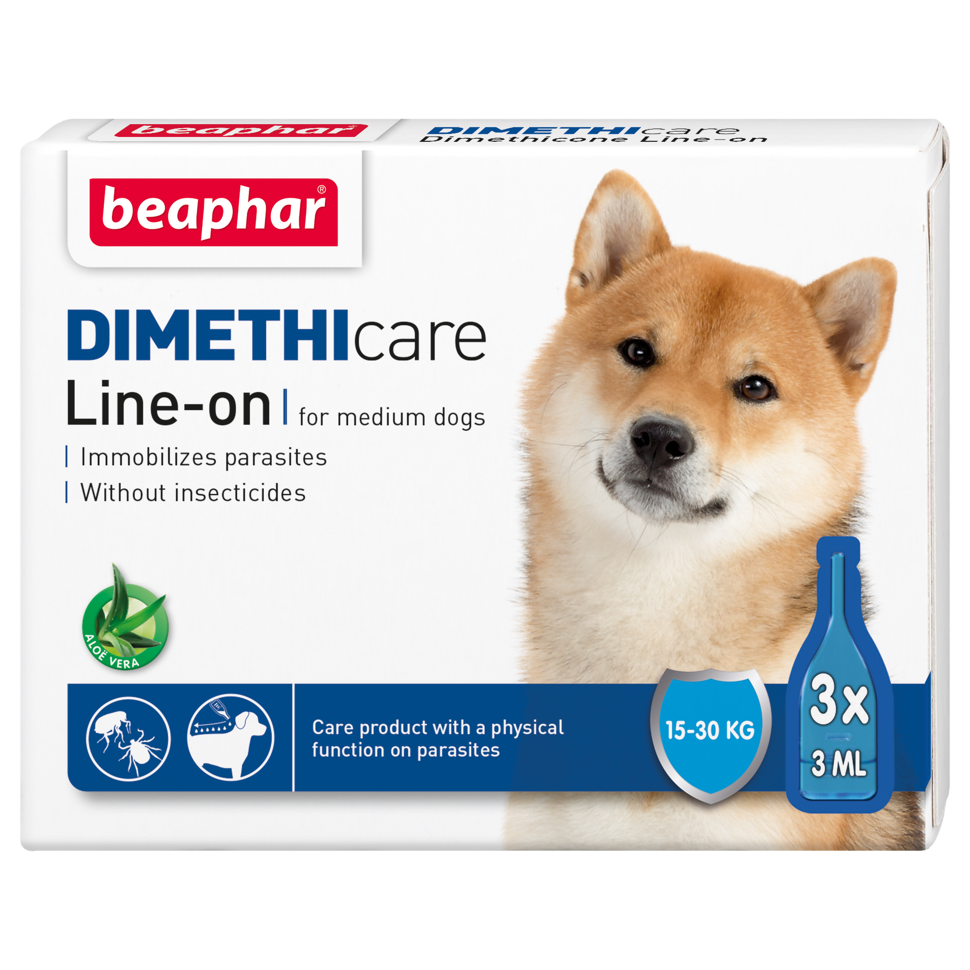 Beaphar Dimethicare Line-on Fästingmedel 15-30kg
