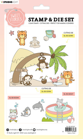 Sweet Stories Stamp & Die Beach Fun - 2