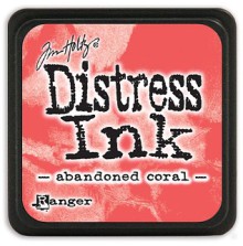 Tim Holtz Distress Mini Ink Pad -  Abandoned Coral