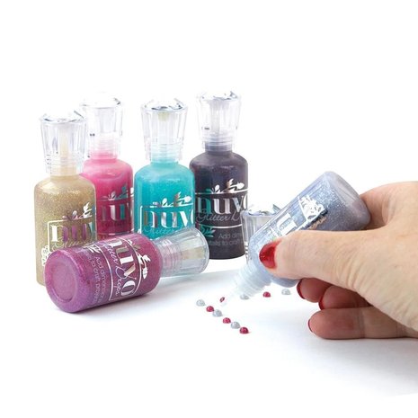 Glitter Drops White Blizzard - 3