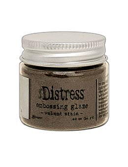 Embossing Glaze Walnut Stain