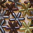 Brads Metallic Blommor