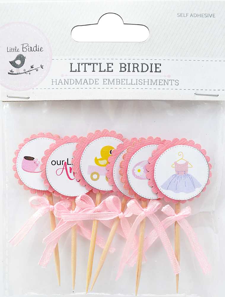 Baby Partypicks Rosa