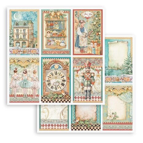 Scrapbooking Pad 10 sheets cm 30,5x30,5 (12"x12") - The Nutcracker  - 5