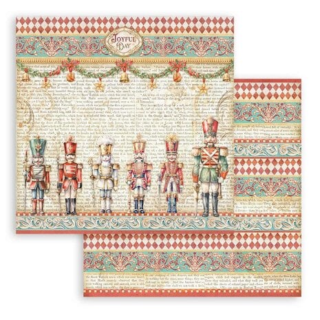 Scrapbooking Pad 10 sheets cm 30,5x30,5 (12"x12") - The Nutcracker  - 3
