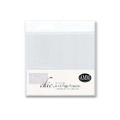 Page Protector 6x6  (ca 15x 15 cm) 10 st