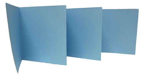 Accordion Cardstock Lightblue
