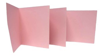 Accordion Cardstock Rosa