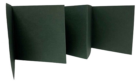 Accordion Cardstock Dark Green
