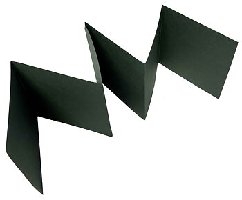 Accordion Cardstock Mörkgrön
