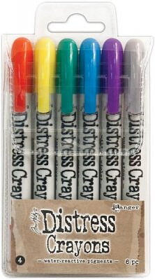 Distress Crayons set- 4