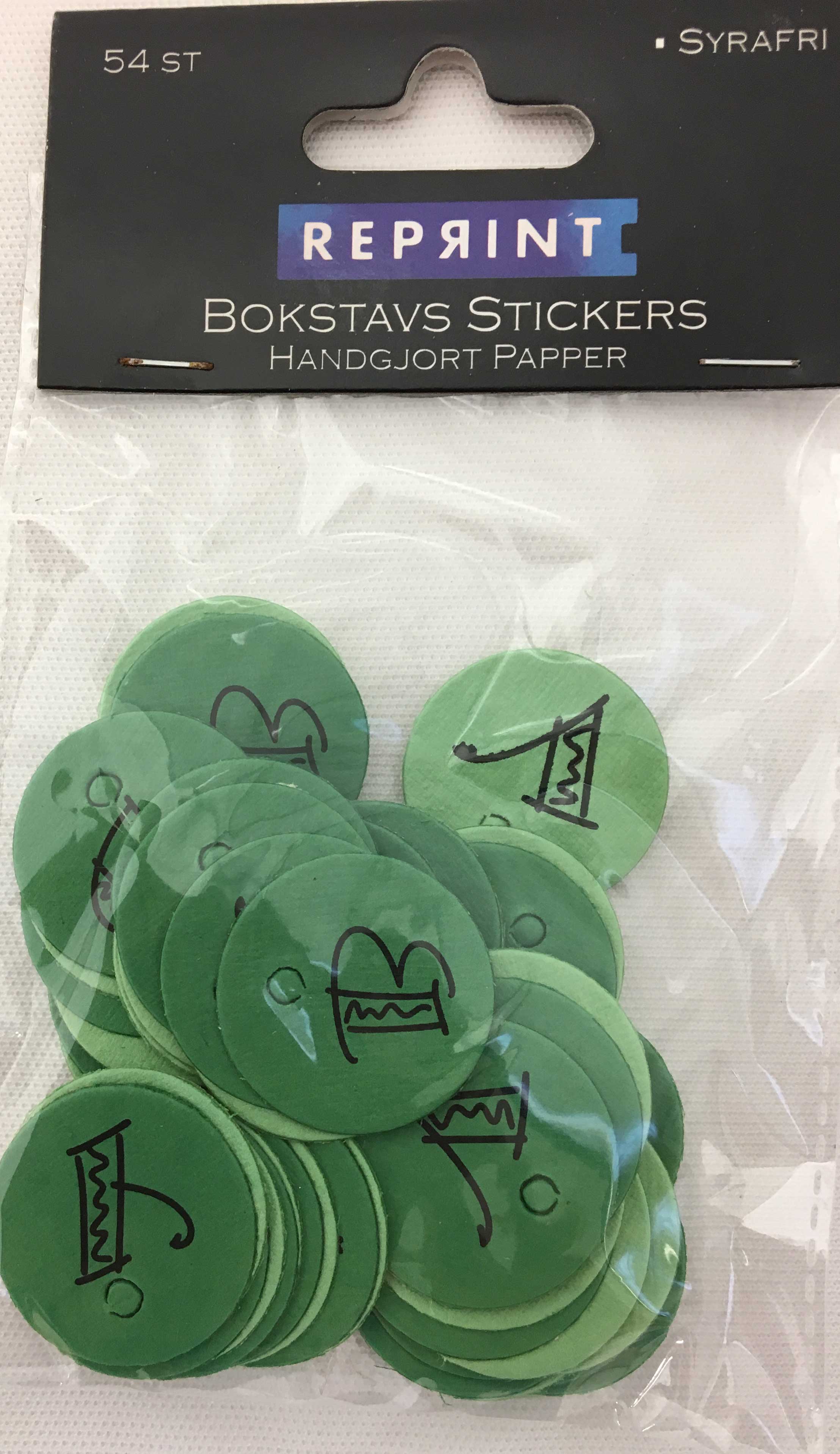 Letters Green