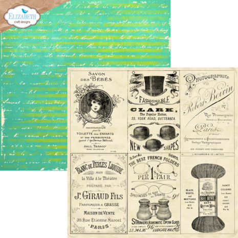 La Dolce Vita 12x12 Inch Patterned Cardstock Paper - 10