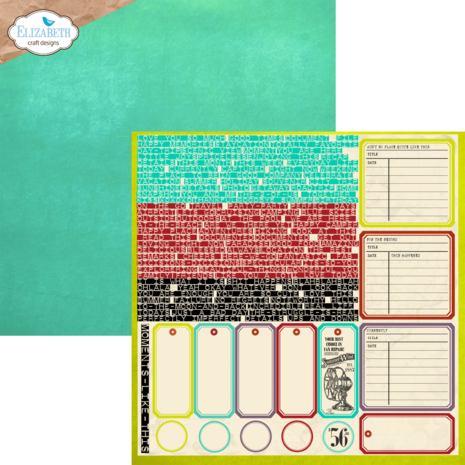 La Dolce Vita 12x12 Inch Patterned Cardstock Paper - 9