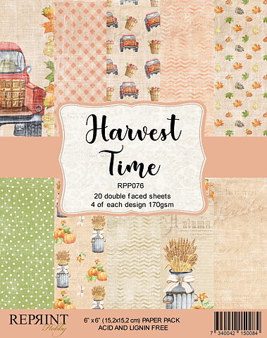 Paperpack Harvest Time pack 6x6