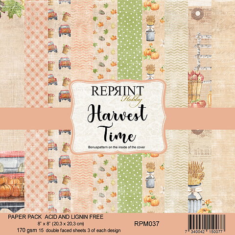 Paperpack Reprint - Harvest Time pack 8x8