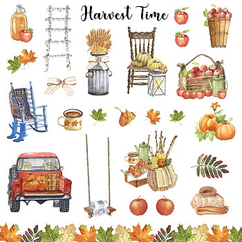 Paperpack Reprint - Harvest Time pack 8x8