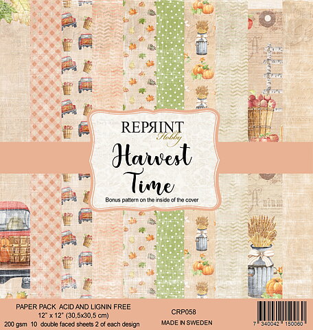 Paperpack Reprint -  Harvest TimeCollection Paperpack 12x12