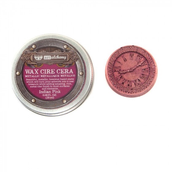 Finnabair Art Alchemy Wax - Indian Pink