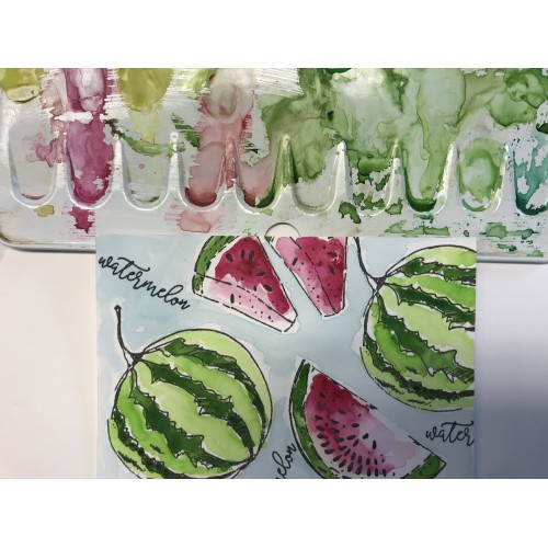 Watermelonset omonterat - 2