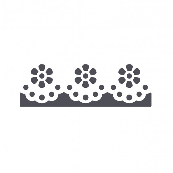 Punch Flower Border - 2