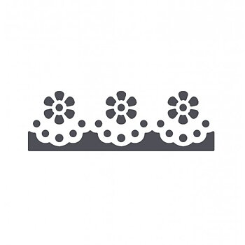 Punch Flower Border