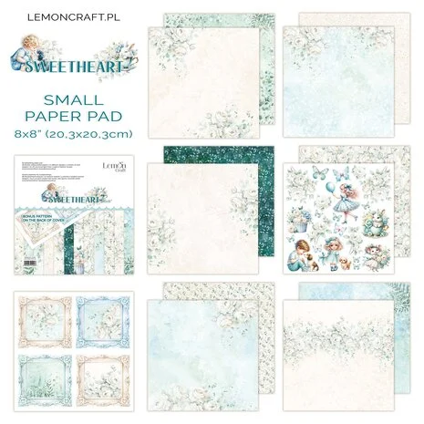 Sweetheart 8x8 Inch Paper Pad - 2