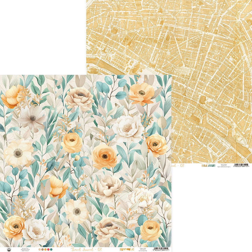 Travel Journal 12x12 Inch Paper Pad - 4