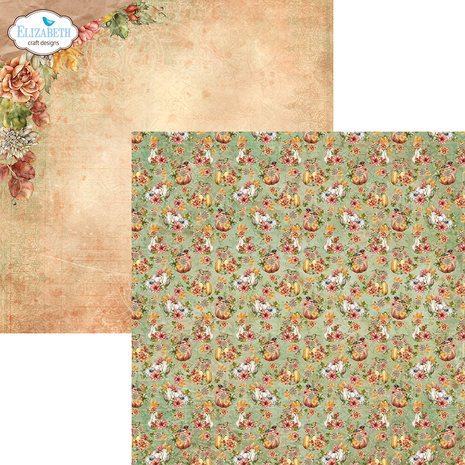 Autumn Harvest 12x12 Inch Patterned Cardstock Paper  - 5