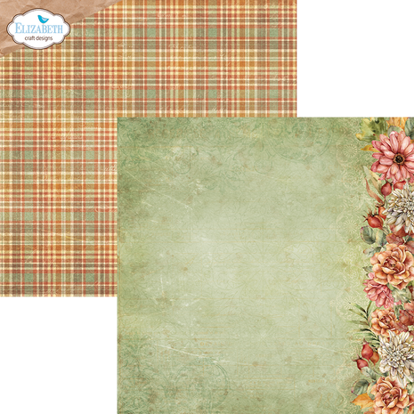 Autumn Harvest 12x12 Inch Patterned Cardstock Paper  - 3