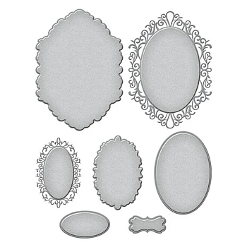 Cameo Frames Etched Dies 