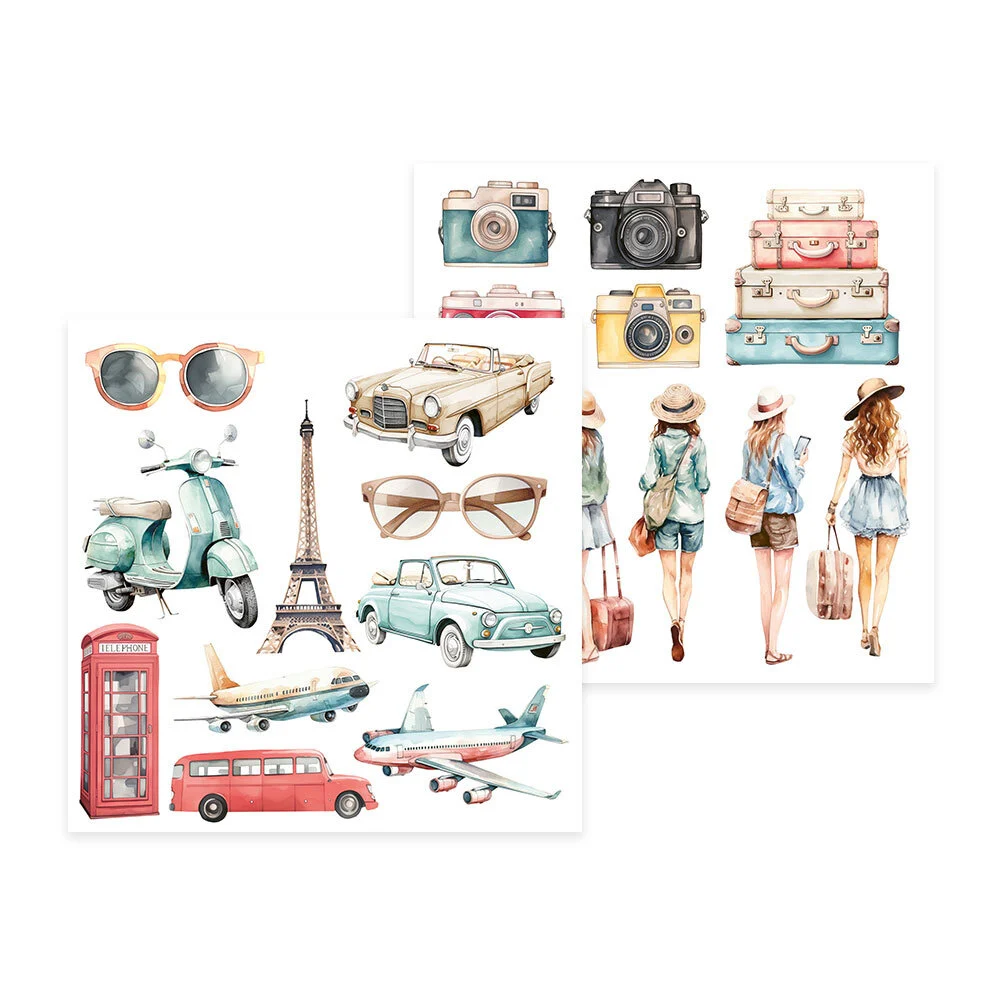 Travel Journal 6x6 Inch Paper Pad  - 8