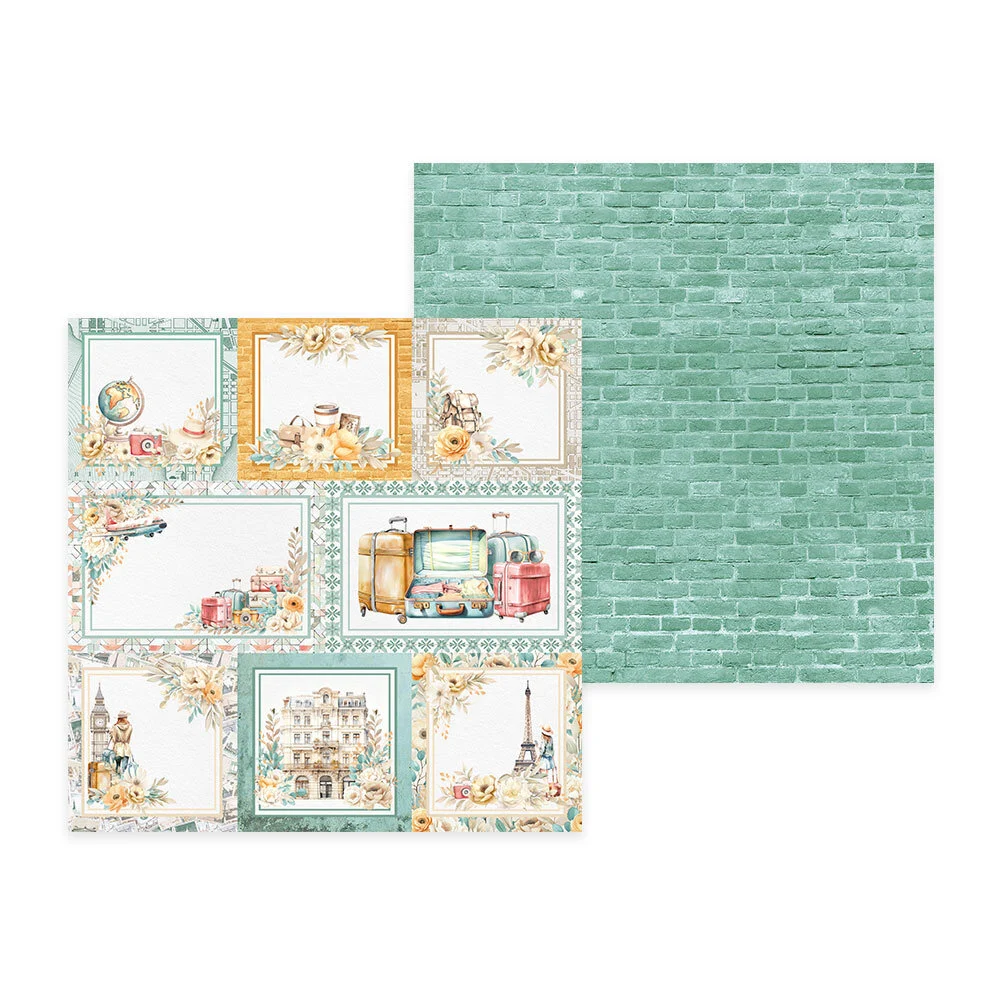 Travel Journal 6x6 Inch Paper Pad  - 7
