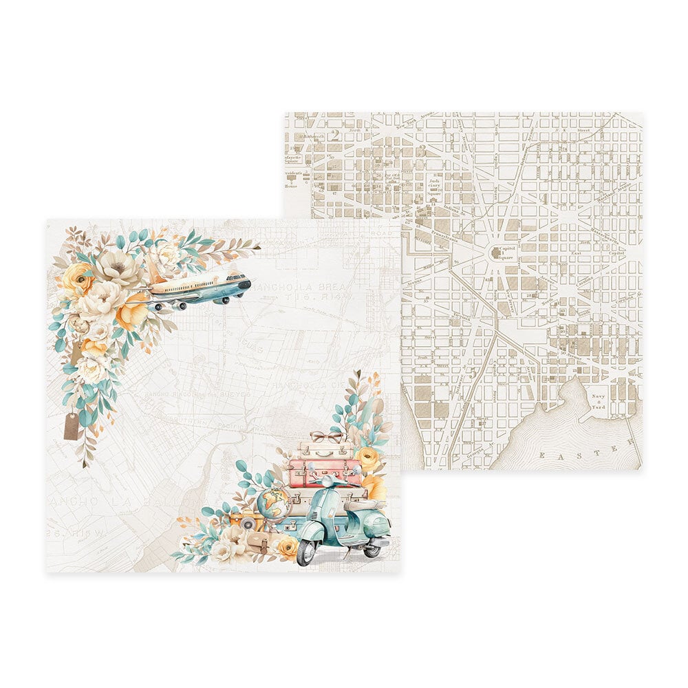 Travel Journal 6x6 Inch Paper Pad  - 2