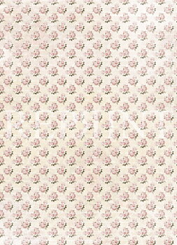 French Flowers - Small Roses A4 5ark