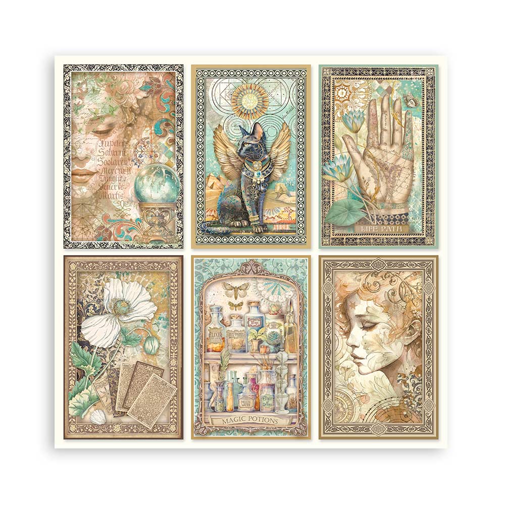 Fortune 8x8 Inch Paper Pack (Single Face)  - 12
