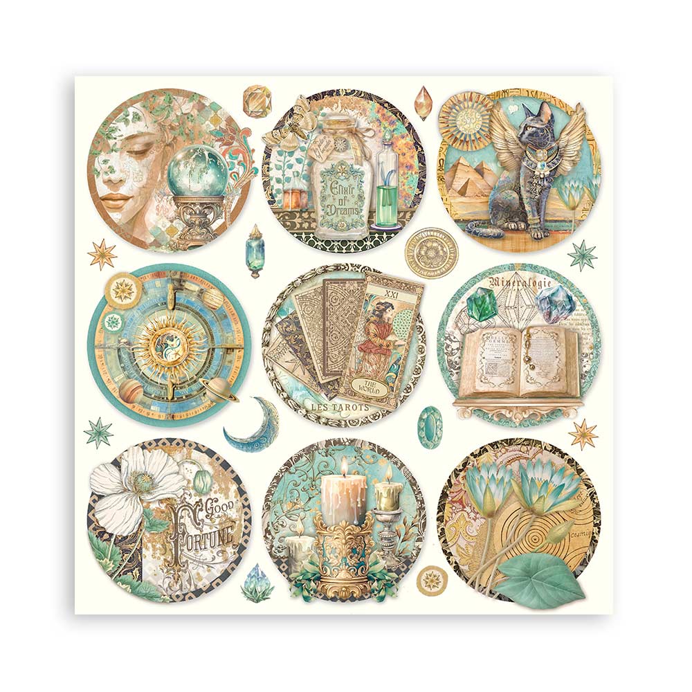 Fortune 8x8 Inch Paper Pack (Single Face)  - 11