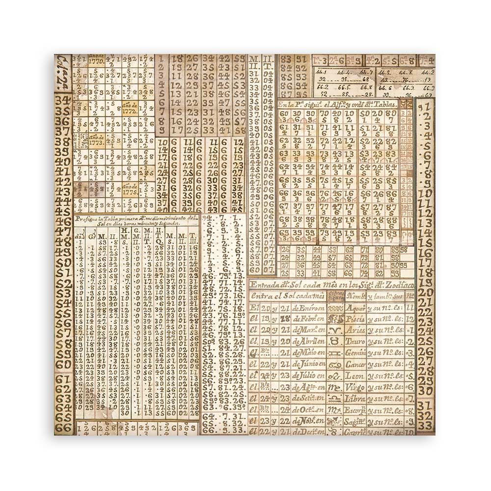 Fortune 8x8 Inch Paper Pack (Single Face)  - 10