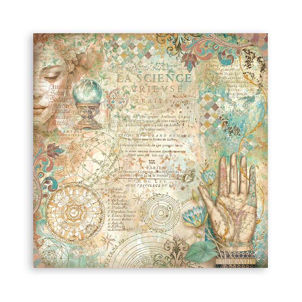 Fortune 8x8 Inch Paper Pack (Single Face)  - 2