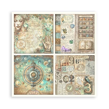 Fortune 8x8 Inch Paper Pack (Single Face)  - 17