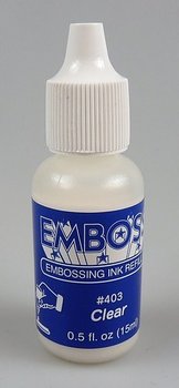 Embossing  Refill  Clear  15 ml