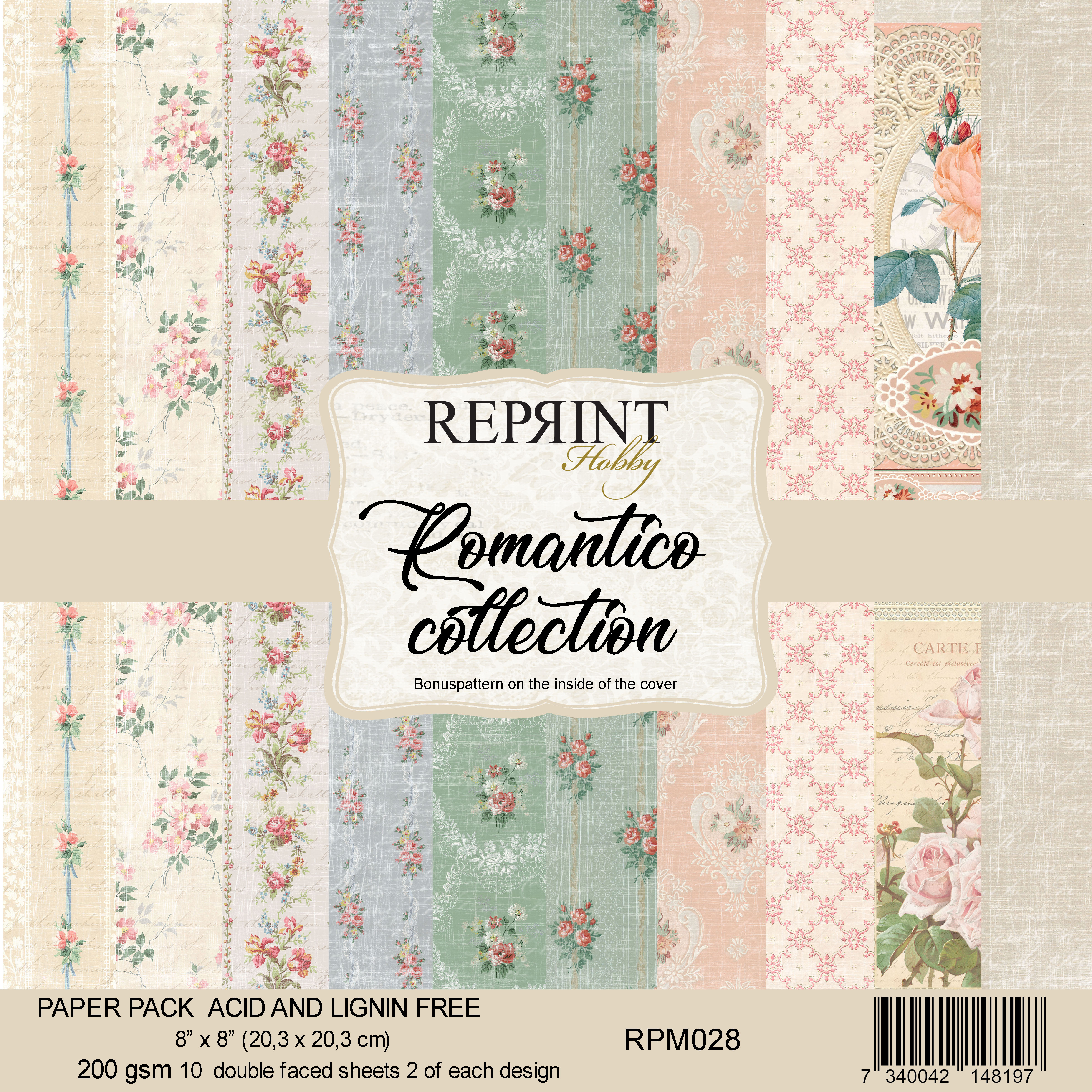 Romantico Collection pack 8x8