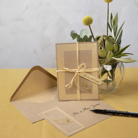 Cards Kraft 10pcs - 4