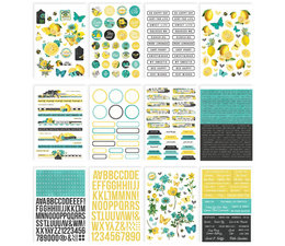 Simple Stories Simple Vintage Lemon Twist Sticker Book  - 2